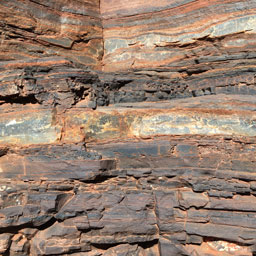 Colours of Karijini - Royalty free textures of Karijini National Park